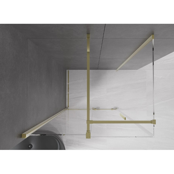Душова кабіна MEXEN VELAR 100х75 GOLD