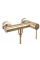 Смеситель для ванны и душа REA CLIF BRUSHED GOLD настенный без излива
