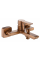 Смеситель для ванны и душа REA ARGUS BRUSHED COPPER с изливом