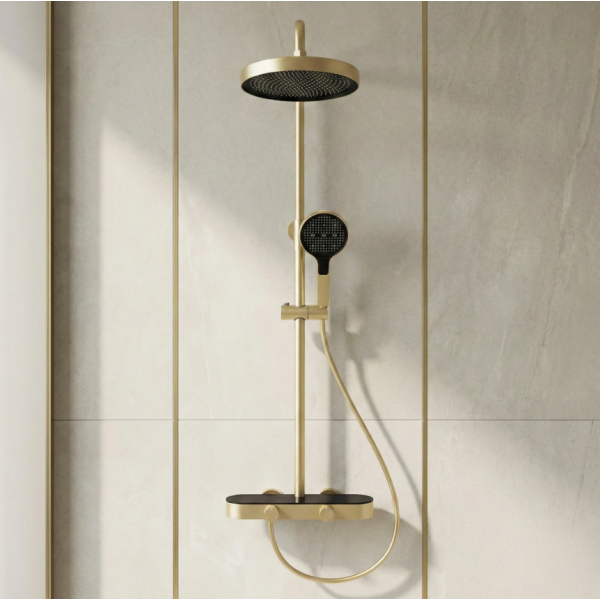 Душевой гарнитур REA CREO BRUSHED GOLD