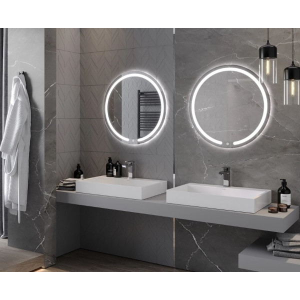 Дзеркало MEXEN ROSE 70 LED кругле