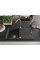 Гранітна кухонна мийка MEXEN BRUNO BLACK GRANITE + сифон CHROME