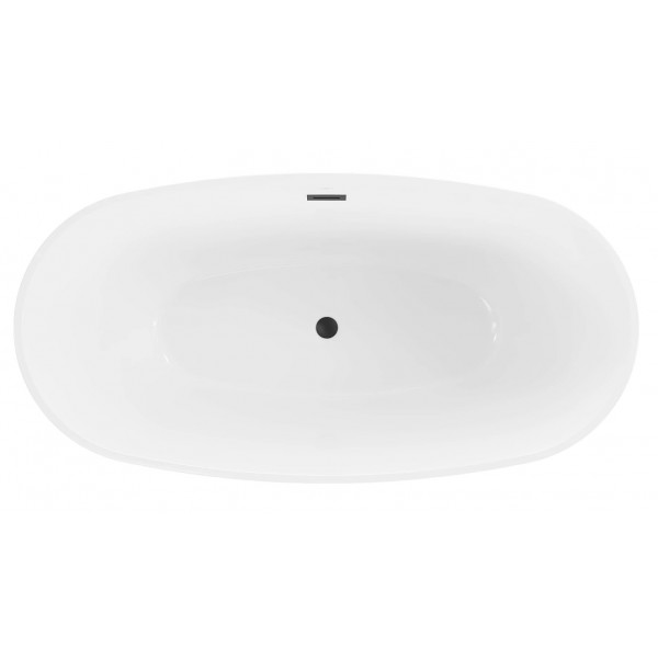 Ванна окрема MEXEN ERIS 170х85 WHITE-B акрилова