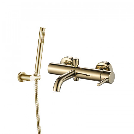 Смеситель для ванны и душа VBI MILANO GOLD настенный