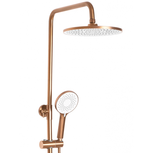Душевой гарнитур REA AVALON BRUSHED COPPER с изливом
