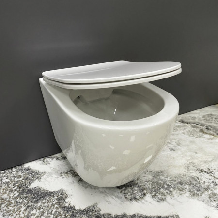 Подвесной унитаз VBI VULCANO M WHITE