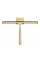 Скребок для ванной REA YZ-G04 BRUSHED GOLD матовое золото