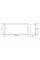 Вбудована полиця MEXEN X-Wall-R 45x20 WHITE з обідком