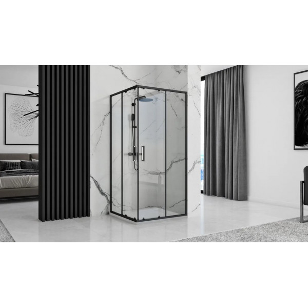 Душевой поддон REA BAZALT 80x120 WHITE