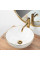 Умывальник (раковина) REA STELLA WHITE GOLD EDGE белый накладной