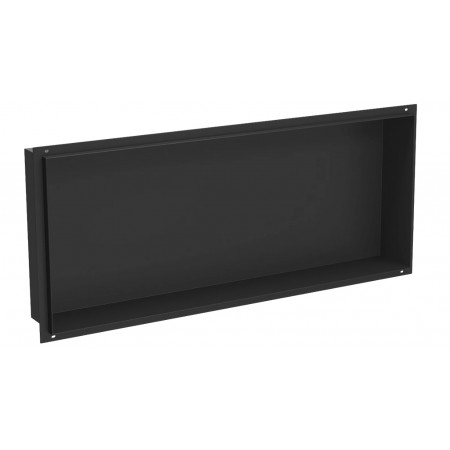 Вбудована полиця MEXEN X-Wall-NR 75 BLACK без обідка