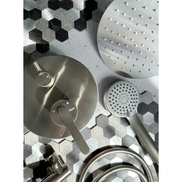 Душевая система REA ONTARIO NIKIEL BRUSHED + BOX скрытого монтажа