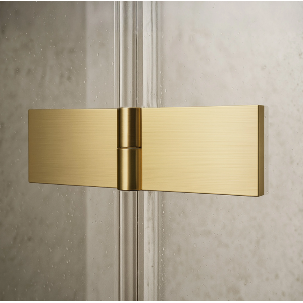 Душевая кабина REA ATLAS 80х90 P BRUSHED GOLD