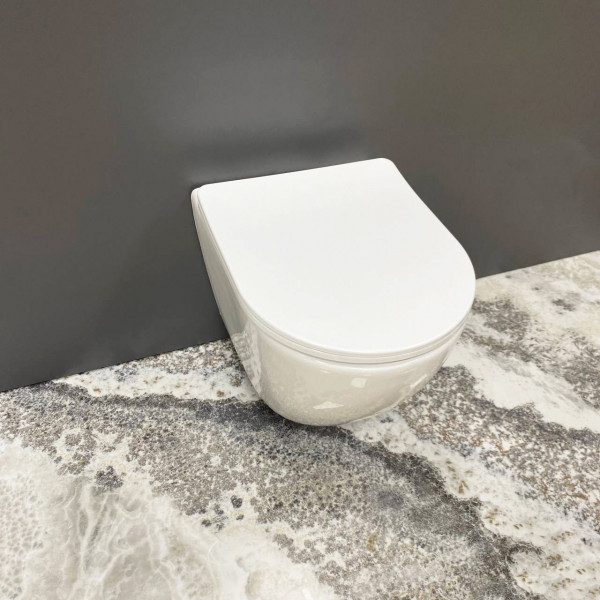 Подвесной унитаз VBI VULCANO WHITE