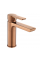 Смеситель для раковины (умывальника) REA ARGUS BRUSHED COPPER низкий