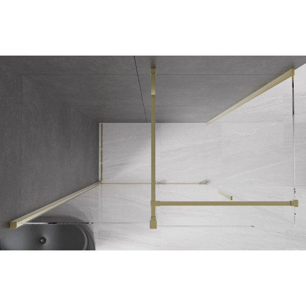 Душова кабіна MEXEN VELAR 160х75 GOLD