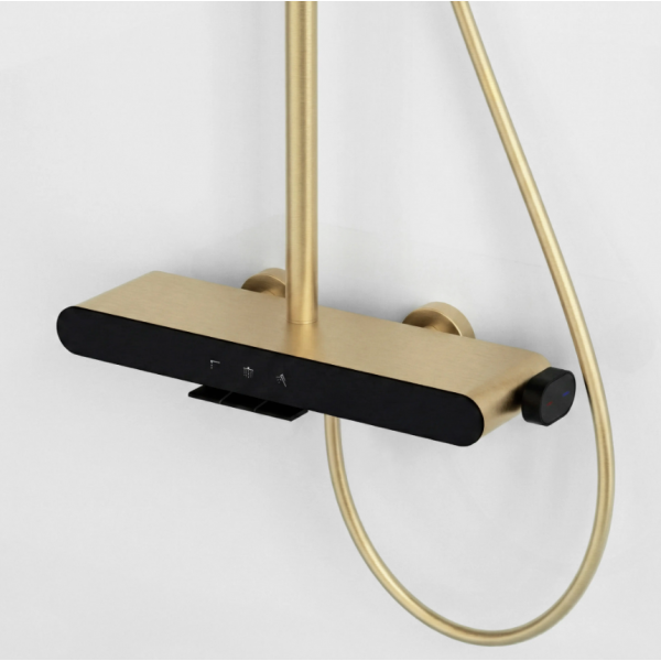 Душевой гарнитур REA FAREL BRUSHED GOLD