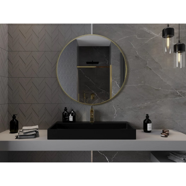 Дзеркало MEXEN LOFT 90 GOLD кругле