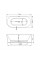 Ванна VBI NORDEND RIGHT 170 x 80 угловая