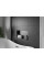 Вбудована полиця MEXEN X-Wall-NR 60x30 BLACK без обідка