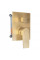 Душевая система REA MOBY BRUSHED GOLD + BOX скрытого монтажа