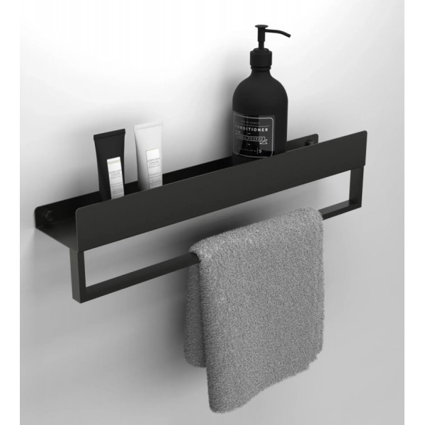 Полка для ванны REA SF01 45 BLACK MATT