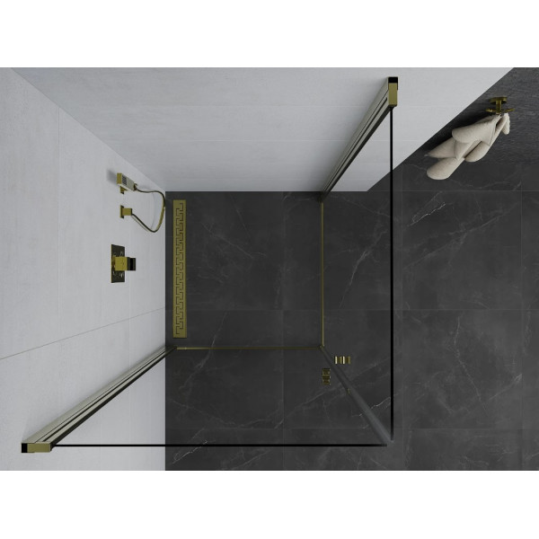 Душова кабіна MEXEN PRETORIA DUO 80x80 GOLD