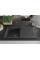 Гранітна кухонна мийка MEXEN LEO BLACK GRANITE + сифон BLACK