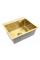 Стальная кухонная мойка REA LEO 50 BRUSHED GOLD