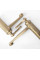 Смеситель для раковины (умывальника) REA MONACO BRUSHED GOLD высокий