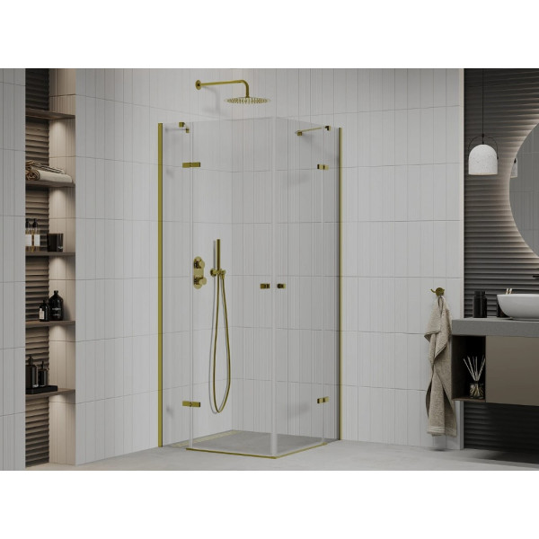 Душова кабіна MEXEN ROMA DUO 80x80 GOLD