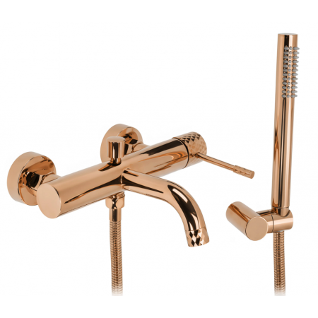 Смеситель для ванны REA LUNGO DIAMOND COPPER настенный