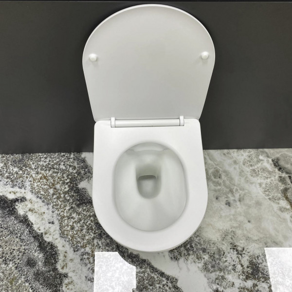 Подвесной унитаз VBI VULCANO WHITE MATT