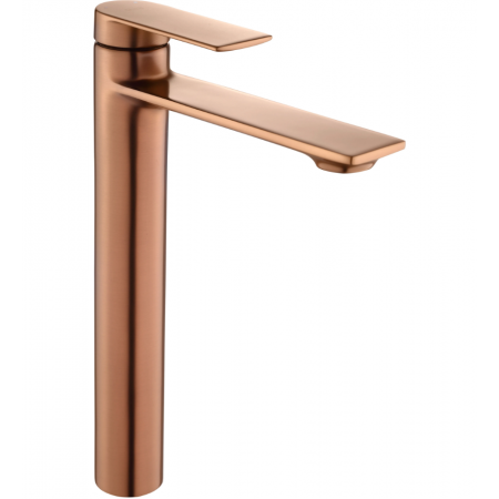Смеситель для раковины REA STORM BRUSHED COPPER высокий