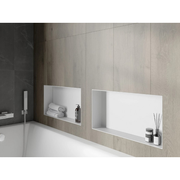 Вбудована полиця MEXEN X-Wall-NR 60x30 WHITE без обідка