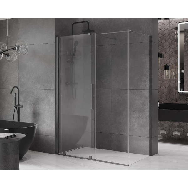 Душова кабіна MEXEN VELAR 160х85 GRAPHITE