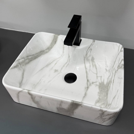 Умывальник (раковина) VBI FORLI SAND GLOSSY накладной