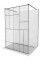 Душова стінка MEXEN KIOTO 130 LOFT-2 BLACK