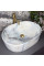 Умывальник (раковина) VBI VERONA 50 GRANIT GLOSSY накладной