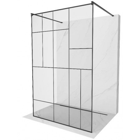 Душова стінка MEXEN KIOTO 110 LOFT-2 BLACK