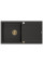Гранітна кухонна мийка MEXEN LEO BLACK GOLD + сифон GOLD