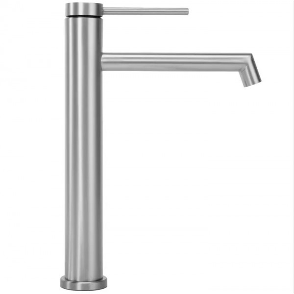Смеситель для раковины (умывальника) REA FOSS NICKEL BRUSHED никель высокий