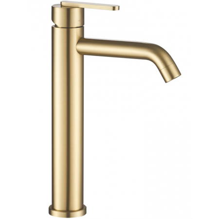 Смеситель для раковины (умывальника) REA ONTARIO BRUSHED GOLD высокий