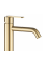 Смеситель для раковины (умывальника) REA ONTARIO BRUSHED GOLD высокий