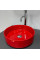 Умывальник (раковина) VBI PRATO RED GLOSSY накладной