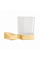 Стакан для зубных щеток VBI PLUTO BRUSHED GOLD