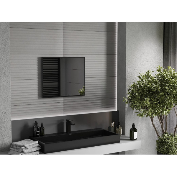 Дзеркало MEXEN LOFT 60x50 BLACK прямокутне