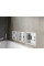 Вбудована полиця MEXEN X-Wall-R 30 WHITE з обідком