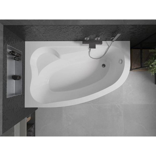 Ванна кутова MEXEN WESTA 160x100 WHITE акрилова ліва