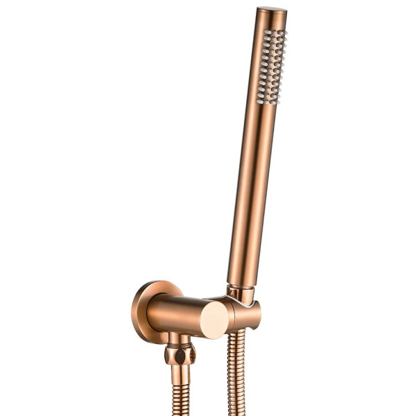 Душевая система REA LUNGO BRUSHED COPPER с изливом + BOX скрытого монтажа